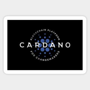 Cardano Vintage Logo Retro Cryptocurrency ADA Token Sticker